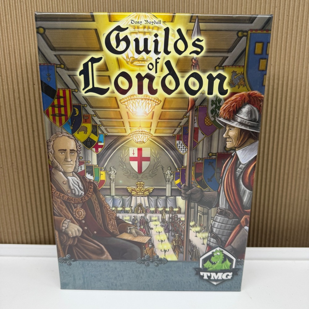 Guilds of London Board Game TMG Tony Boydell Strategy New Sealed Euro style OOP